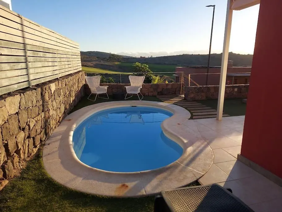 Villa Vista Golf Salobre - Maspalomas Self-Sufficient With Pool Heating